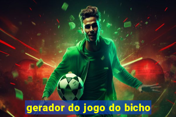 gerador do jogo do bicho